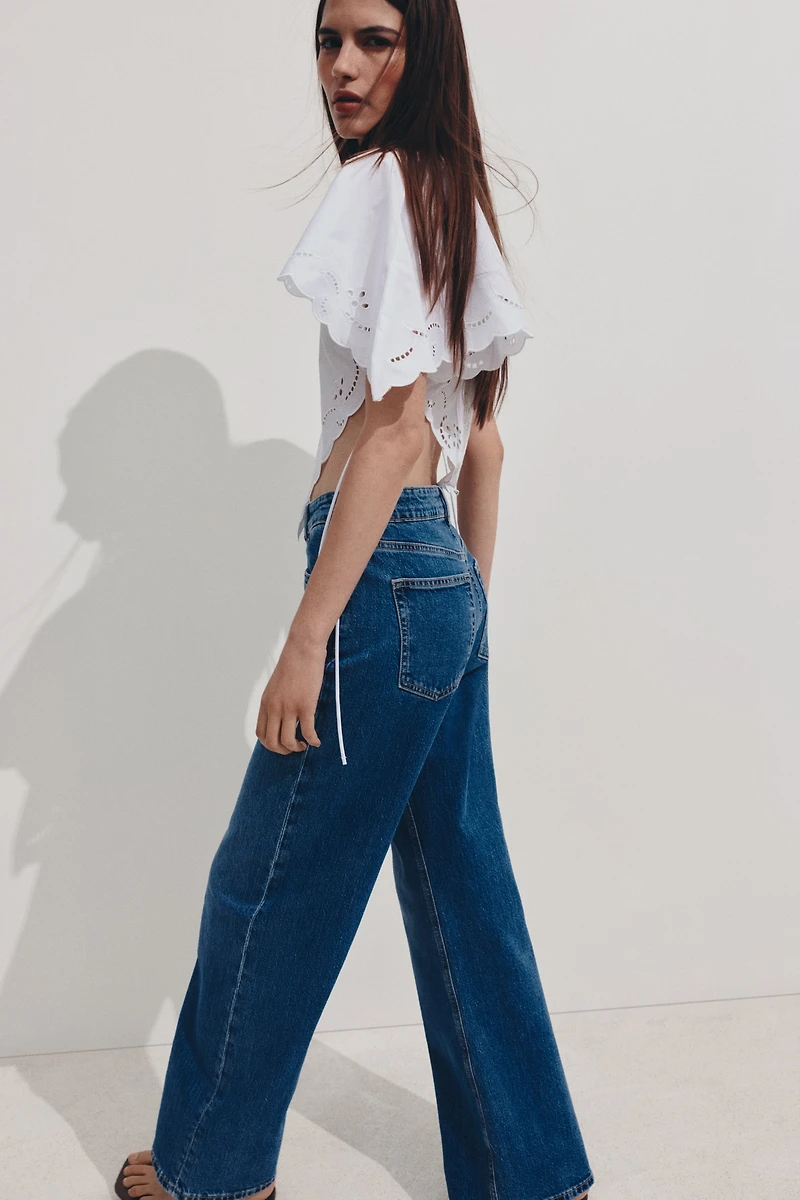 Harper High Rise Wide Leg Jeans
