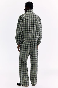 Relaxed-Fit Nylon Track Pants