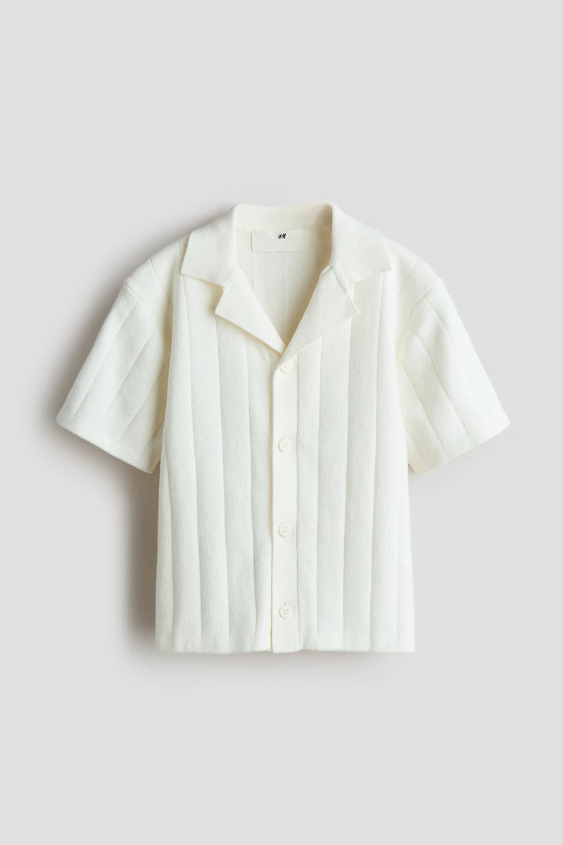 Fine-Knit Cotton Resort Shirt