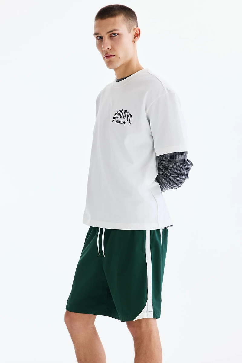 Regular-Fit Track Shorts