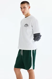 Regular-Fit Track Shorts
