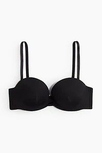 Microfiber Super Push-up Balconette Bra