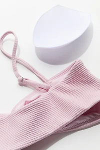 Haut de bikini rembourré avec détail torsadé