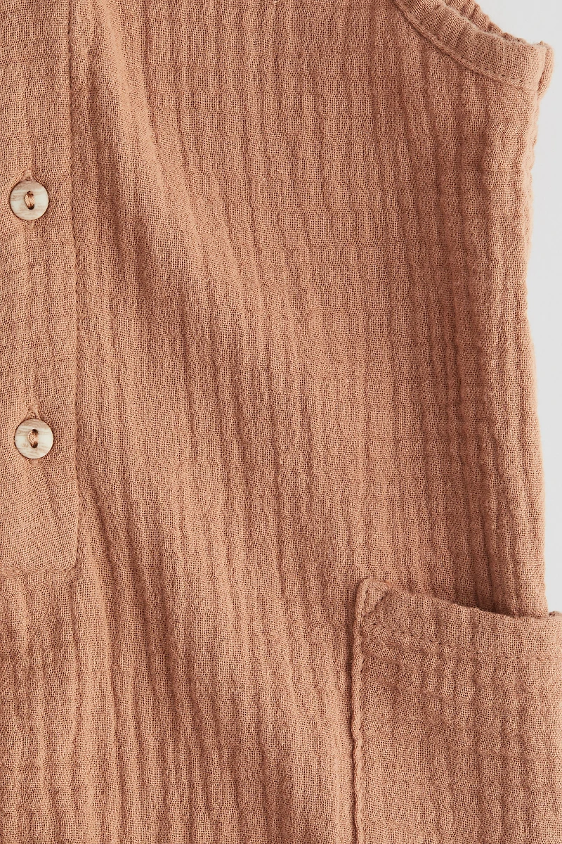 Cotton Muslin Romper Suit
