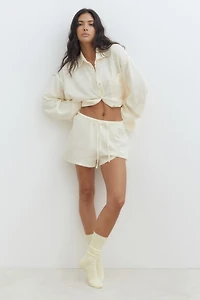 Pajama Shirt and Shorts