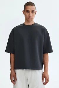 Oversized-Fit Scuba T-Shirt