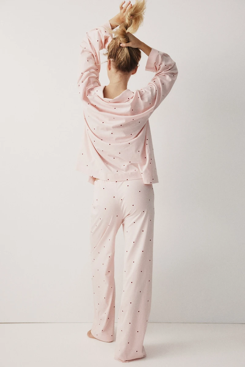 Printed Cotton Pajamas