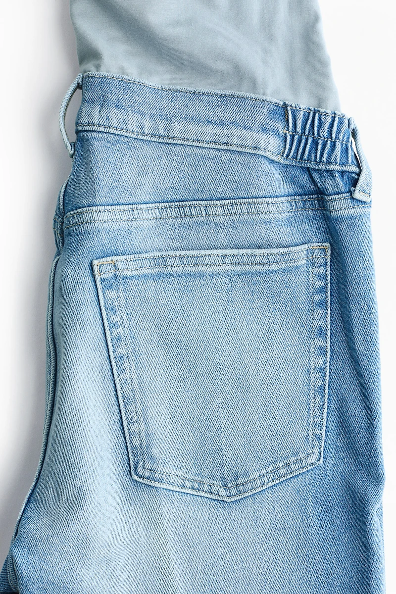 MAMA Slim Straight Ankle Jeans