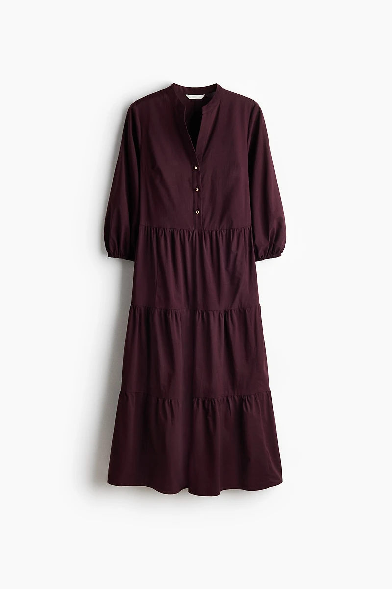 Tiered Midi Dress