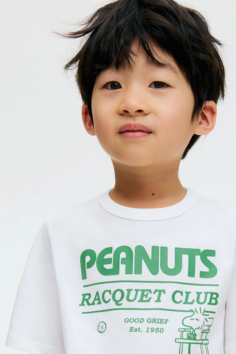 Printed Cotton T-shirt