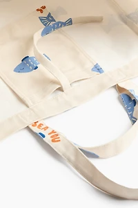 Patterned Beach Bag