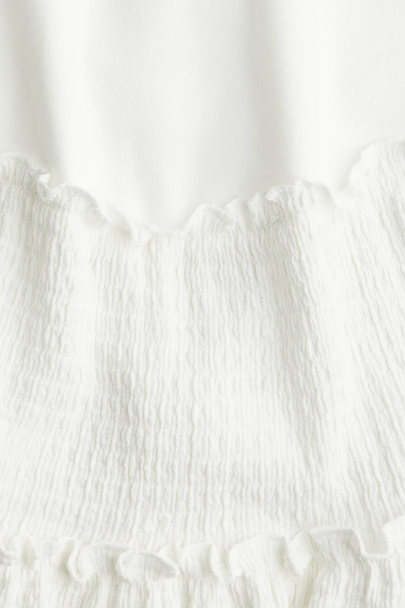 Textured Jersey Dress