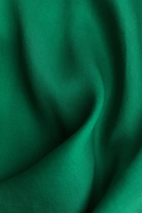 Flared satin dress