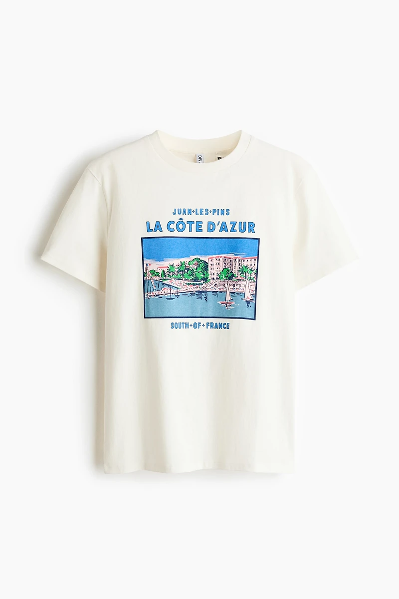 T-shirt imprimé en coton