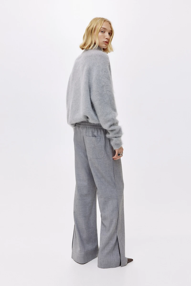 Flared Drawstring Pants