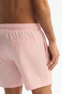 Seersucker Swim Shorts