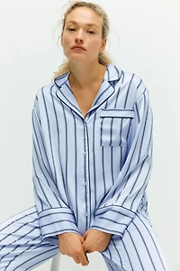 MAMA Before & After Satin Pajamas