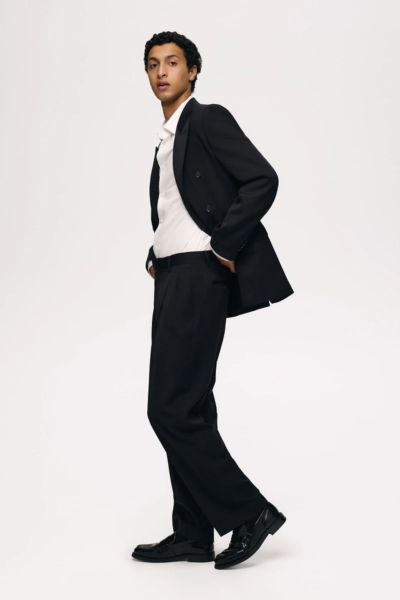 Relaxed-Fit Suit Pants