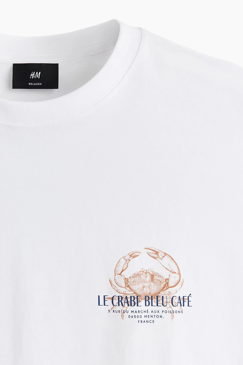 Loose Fit Printed T-shirt