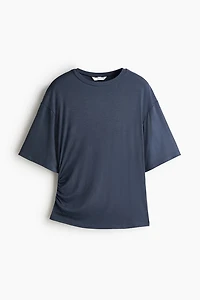 Haut en viscose à effet drapé