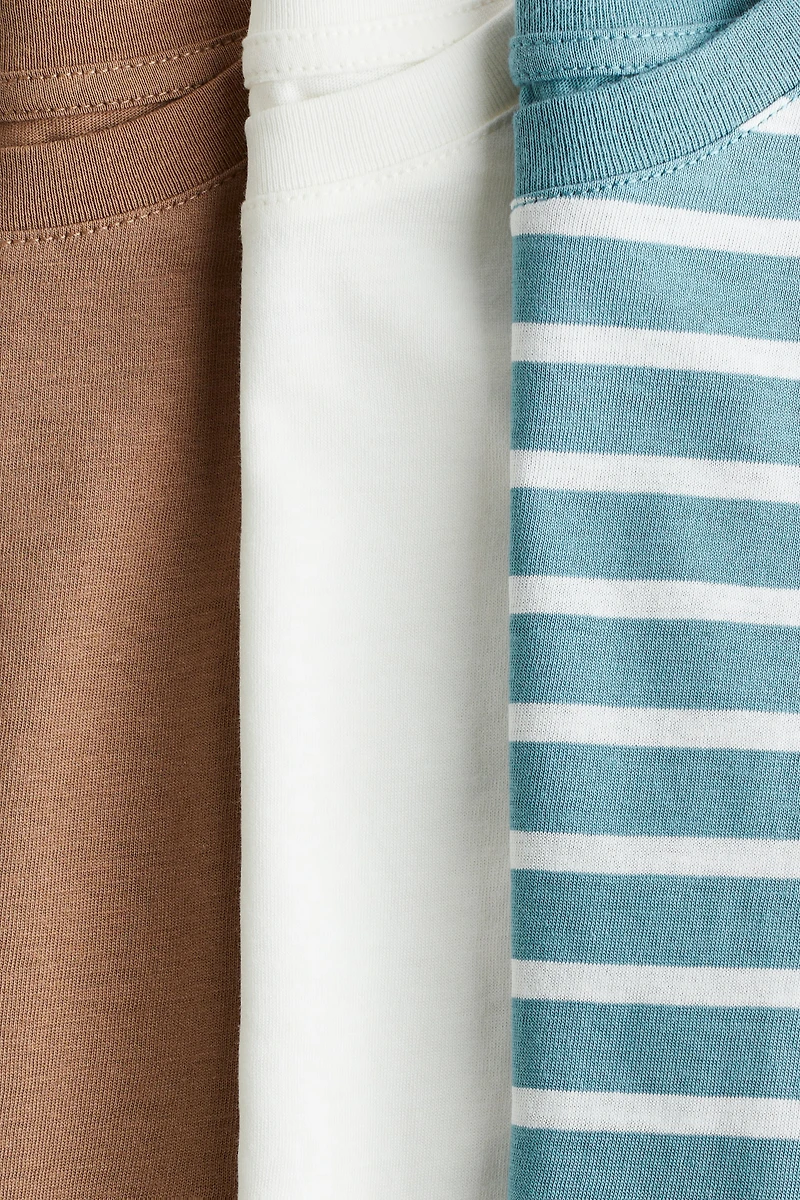 Lot de 3 T-shirts en coton