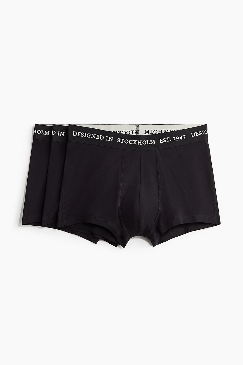 3-pack Short Boxer Briefs with Lycra®