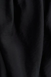 Balloon-Sleeved Tunic Dress
