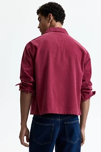Relaxed-Fit Boxy Corduroy Shirt