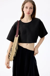 Straw Shoulder Bag