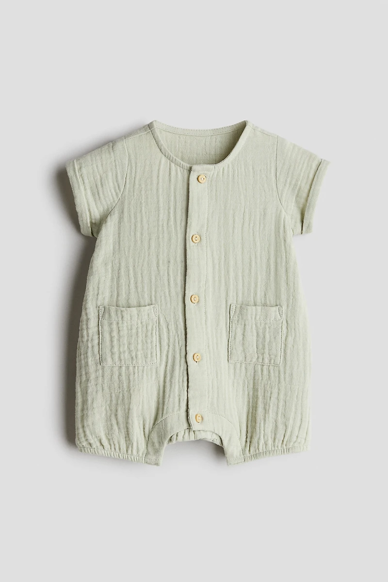 Cotton Muslin Romper Suit