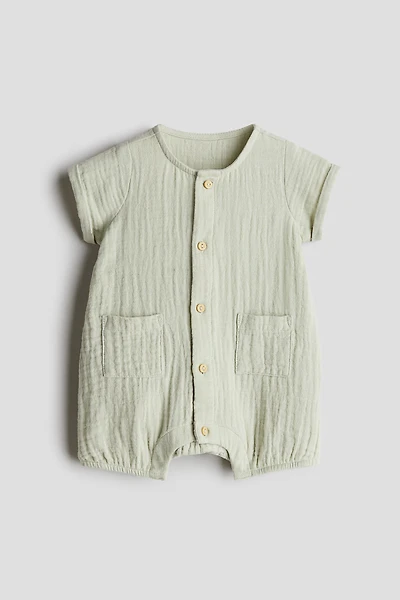 Cotton Muslin Romper Suit