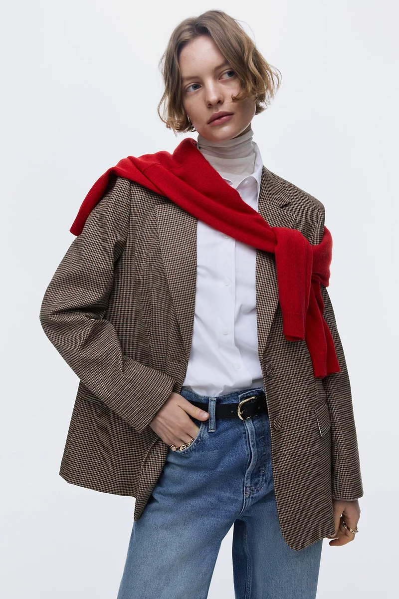 Single-Breasted Blazer