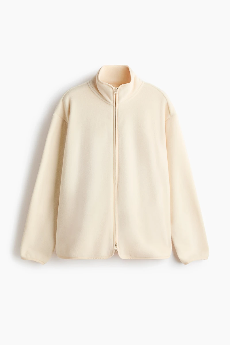 Regular-Fit Fleece Activewear Jacket