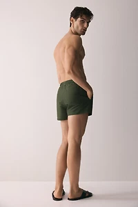 Patterned Swim Shorts