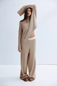 Cable-Knit Sweater