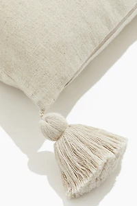 Tasseled Cushion Cover