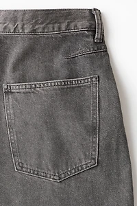 Jean flottant avec pinces