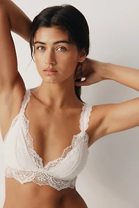 Padded Soft-Cup Lace Bra