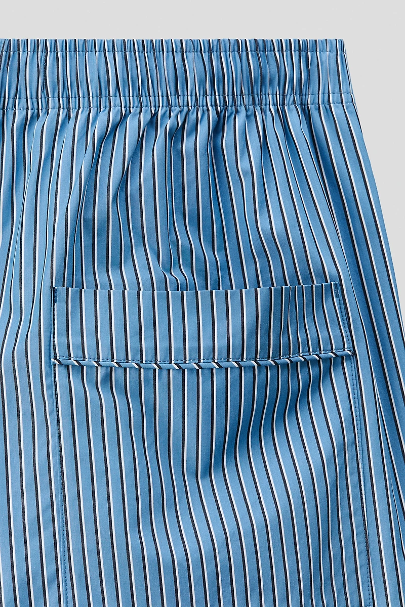 Loose-Fit Pima Cotton Pants