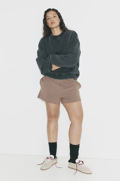 Short en jersey avec taille élastique
