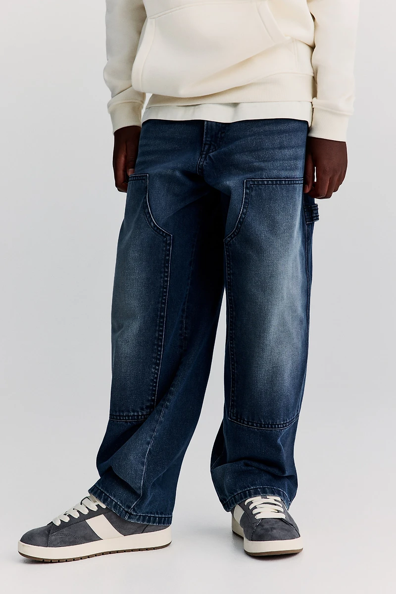 Jean de menuisier coupe ample