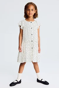Patterned Viscose Dress