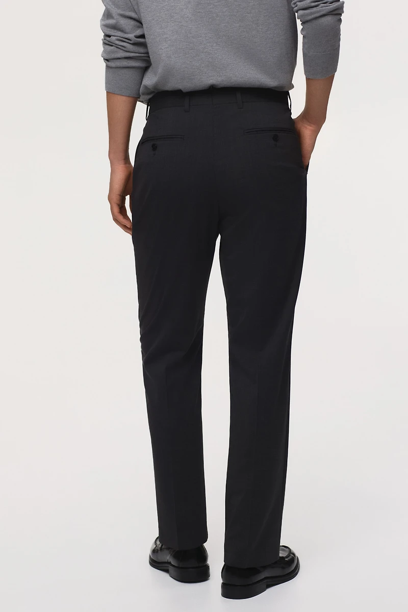 Slim Fit Suit Pants
