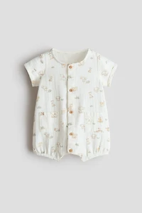 Cotton Muslin Romper Suit