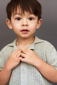 2-piece Pointelle-Knit Cotton Set