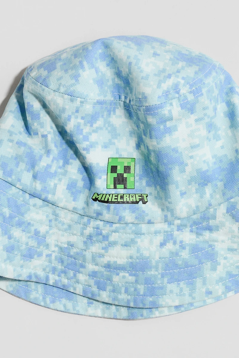 Chapeau imprimé en coton