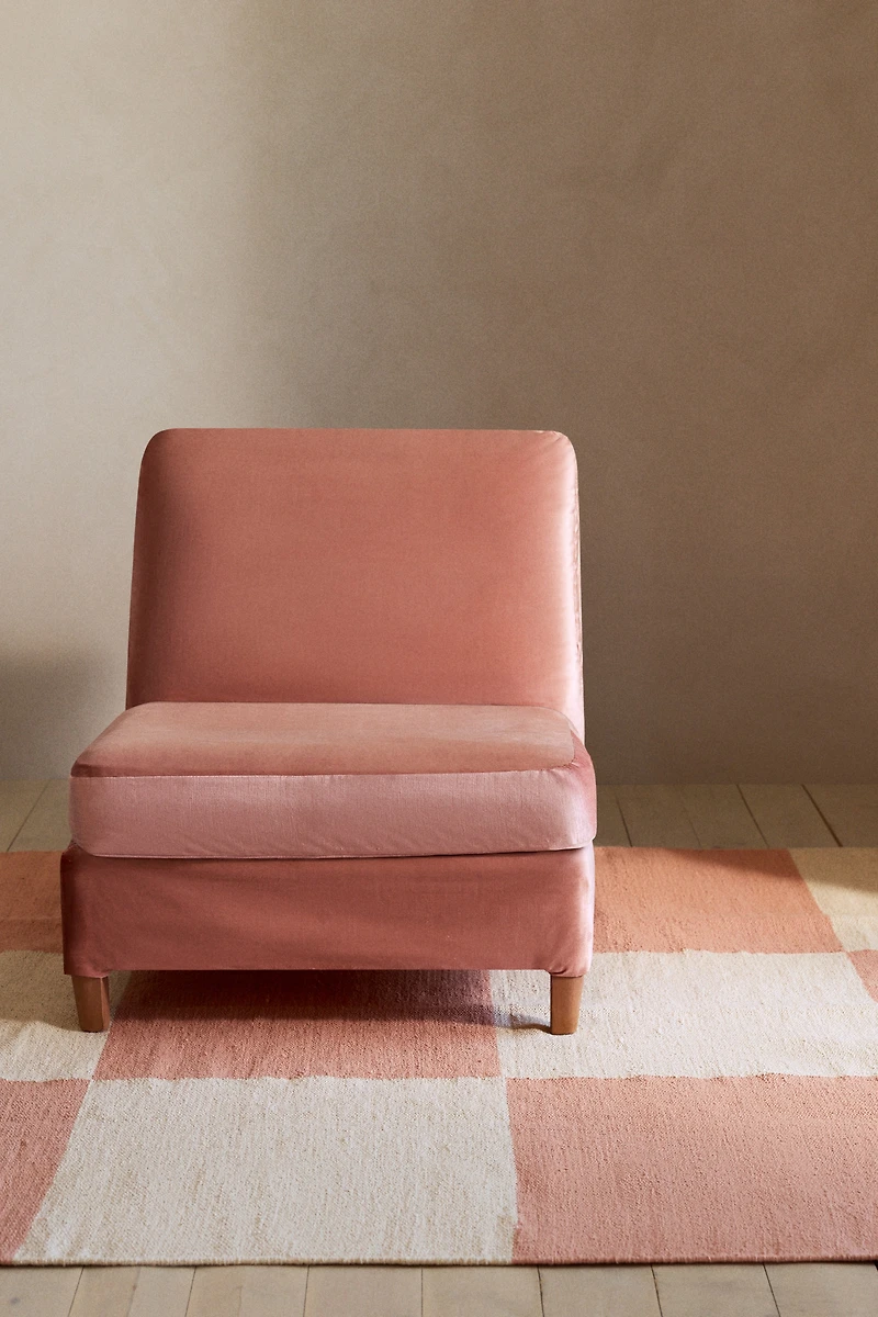 Checked Cotton Rug