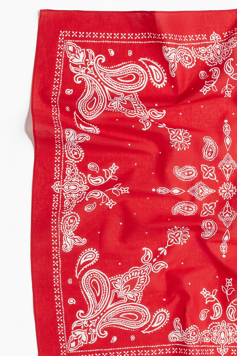 Patterned Neck Scarf