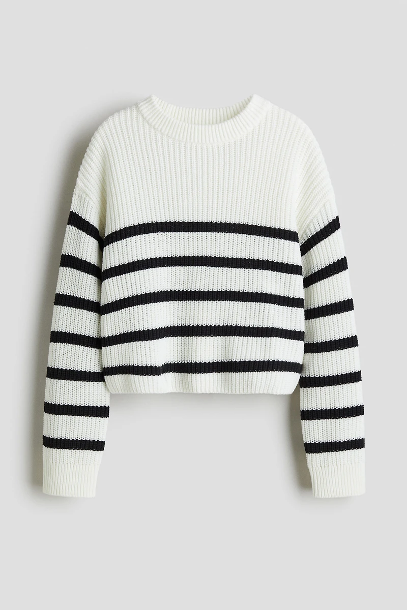 Cotton-Blend Sweater