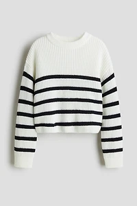 Cotton-Blend Sweater